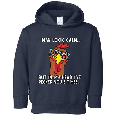 Funny Chicken Shirts Funny Farmer Chicken Mom Toddler Hoodie