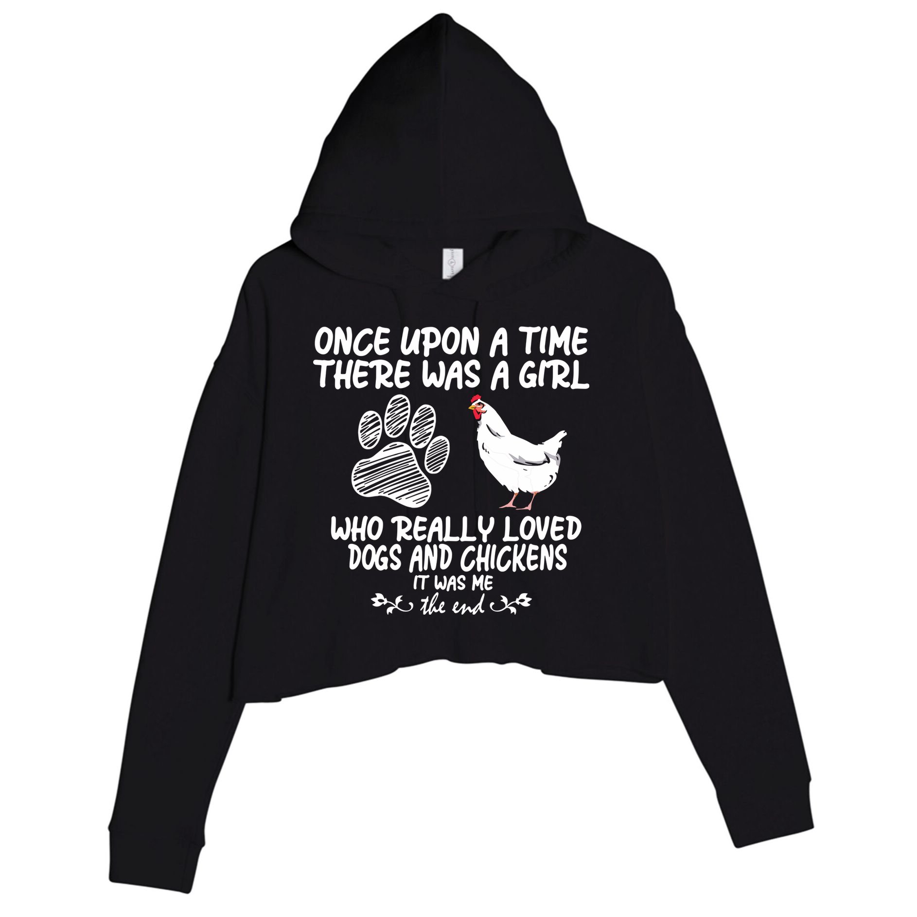 Funny Chicken Shirts For Women Funny Dog Tee Farmer Crop Fleece Hoodie
