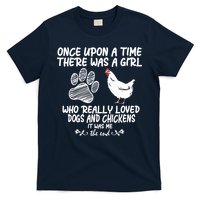 Funny Chicken Shirts For Women Funny Dog Tee Farmer T-Shirt