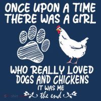 Funny Chicken Shirts For Women Funny Dog Tee Farmer Kids T-Shirt