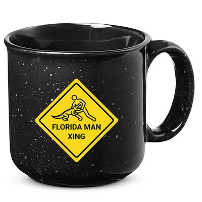 Florida Crossing Sign 15oz Campfire Ceramic Mug