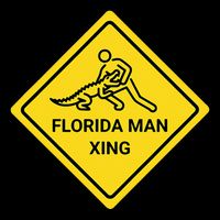 Florida Crossing Sign Premium T-Shirt