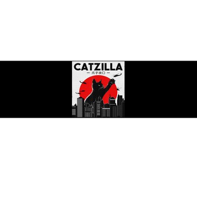 Funny Cat Shirt Catzilla Cat Gift Bumper Sticker