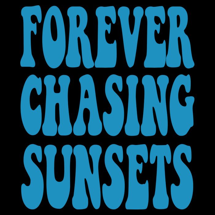 Forever Chasing Sunsets Retro Summer 16 in Basic Backpack