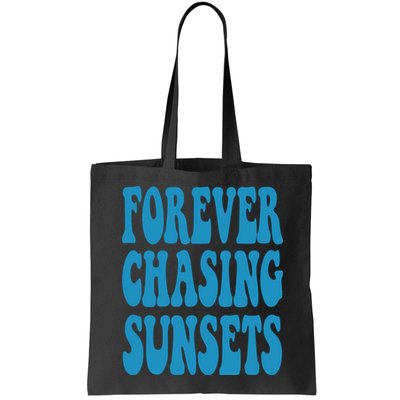 Forever Chasing Sunsets Retro Summer Bag