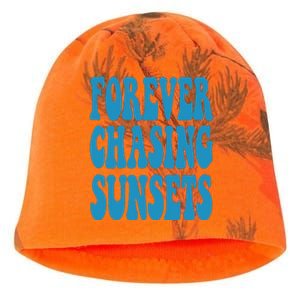 Forever Chasing Sunsets Retro Summer Kati - Camo Knit Beanie