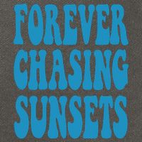 Forever Chasing Sunsets Retro Summer Cotton Canvas Backpack