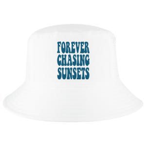 Forever Chasing Sunsets Retro Summer Cool Comfort Performance Bucket Hat