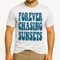 Forever Chasing Sunsets Retro Summer Performance Shirt