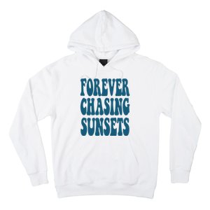 Forever Chasing Sunsets Retro Summer Hoodie