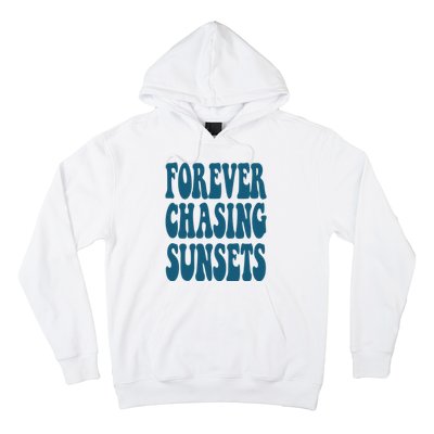 Forever Chasing Sunsets Retro Summer Hoodie