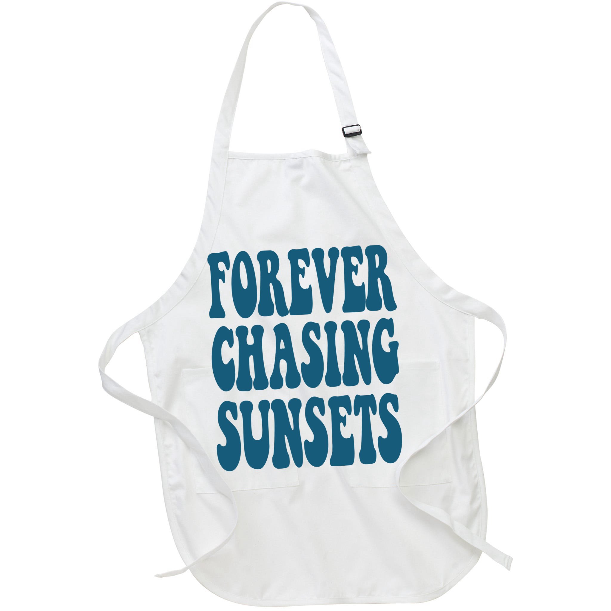 Forever Chasing Sunsets Retro Summer Apron