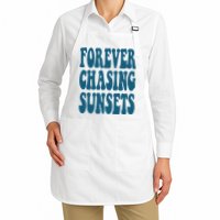 Forever Chasing Sunsets Retro Summer Apron