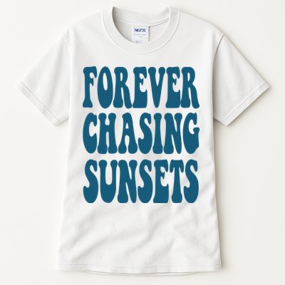 Forever Chasing Sunsets Retro Summer Tall T-Shirt