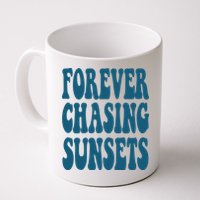 Forever Chasing Sunsets Retro Summer Mug