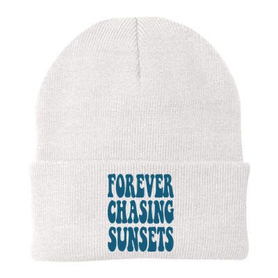 Forever Chasing Sunsets Retro Summer Beanie