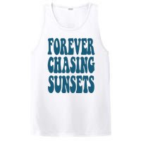 Forever Chasing Sunsets Retro Summer PosiCharge Competitor Tank