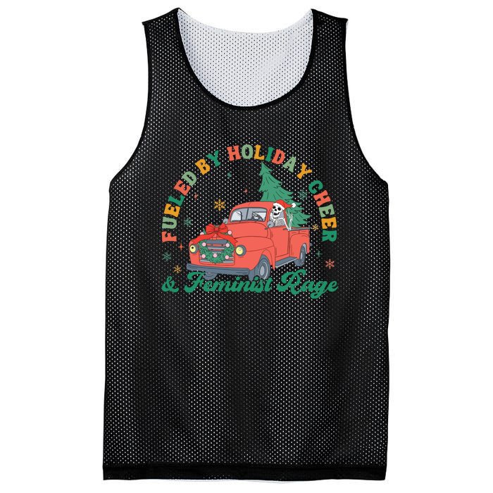 Feminist Christmas Sweater Feminist Rage Mesh Reversible Basketball Jersey Tank