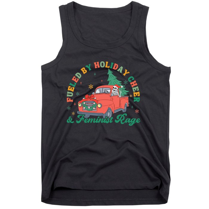 Feminist Christmas Sweater Feminist Rage Tank Top