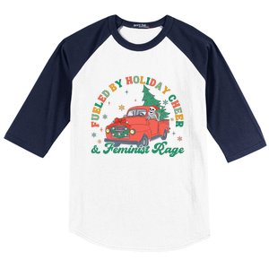 Feminist Christmas Sweater Feminist Rage Baseball Sleeve Shirt