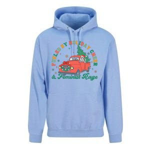 Feminist Christmas Sweater Feminist Rage Unisex Surf Hoodie