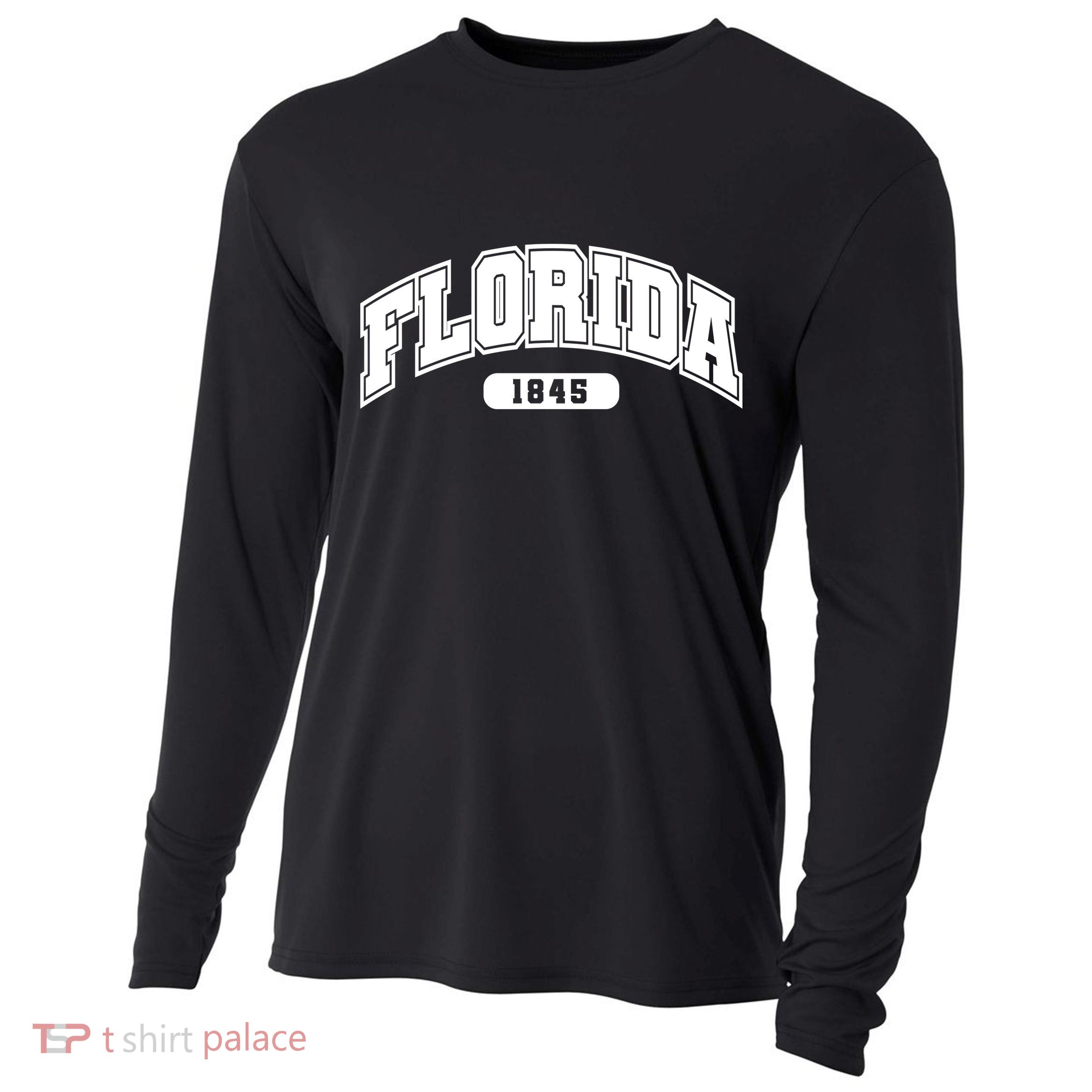 Florida Collegiate Style 1845 Cooling Performance Long Sleeve Crew