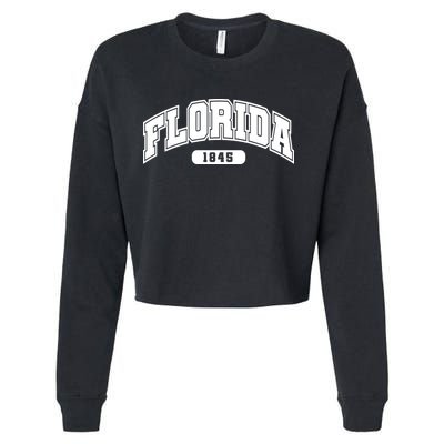 Florida Collegiate Style 1845 Cropped Pullover Crew