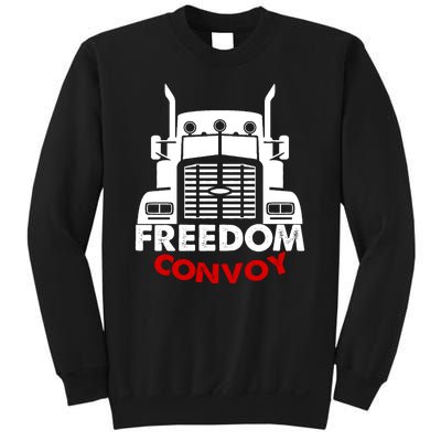 Freedom Convoy Support Truckers Sweatshirt