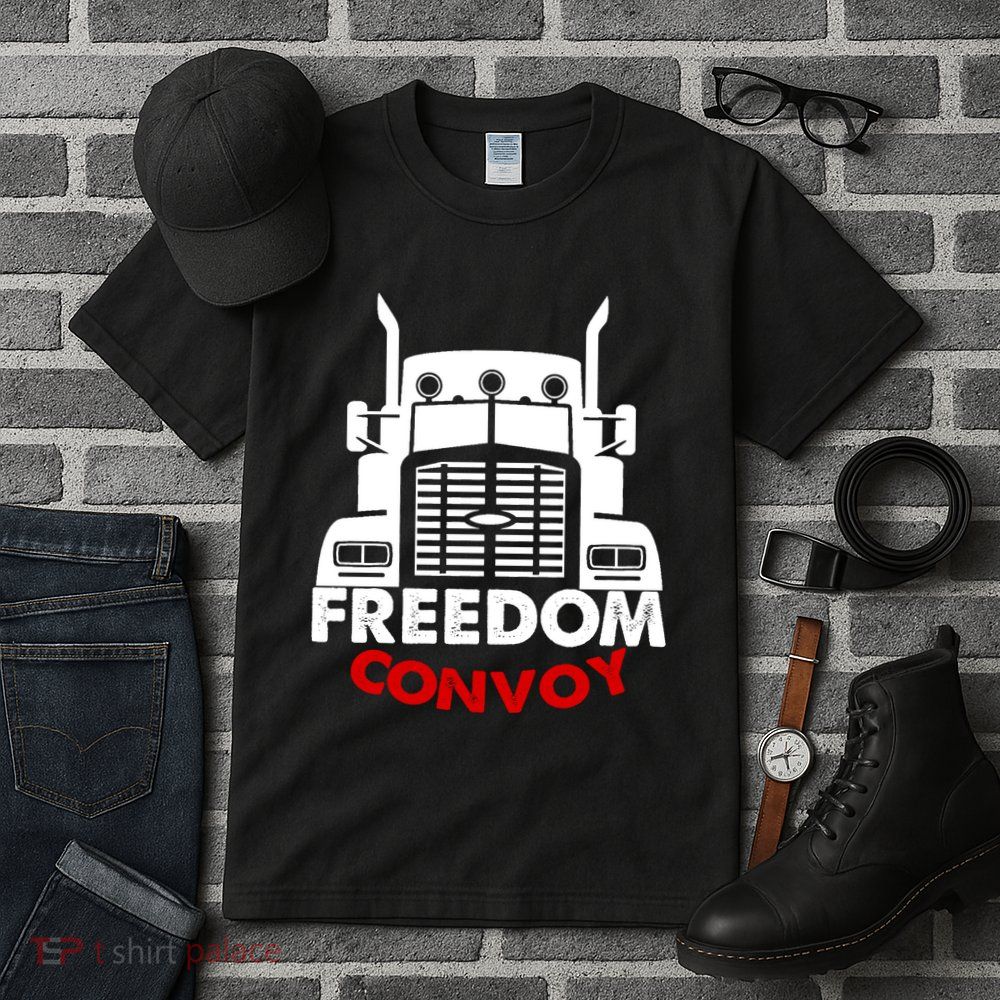 Freedom Convoy Support Truckers Tall T-Shirt