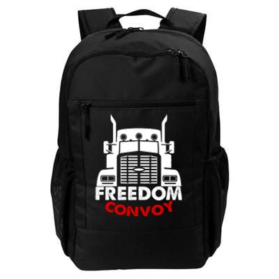 Freedom Convoy Support Truckers Daily Commute Backpack