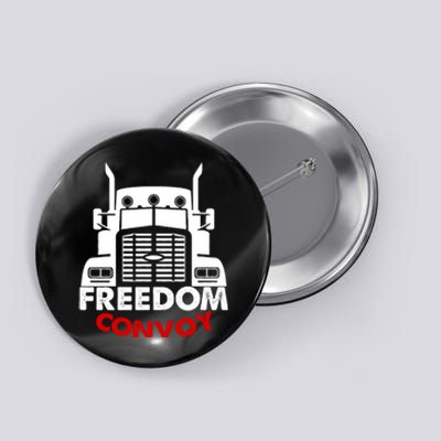 Freedom Convoy Support Truckers Button