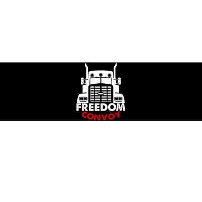 Freedom Convoy Support Truckers Bumper Sticker