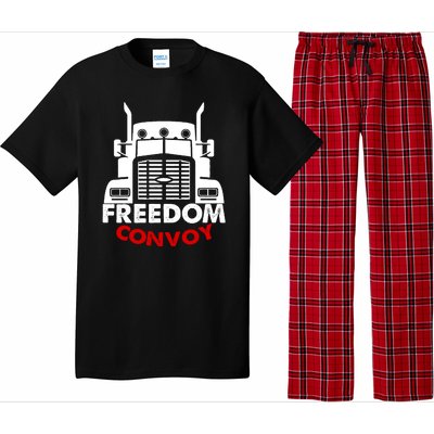 Freedom Convoy Support Truckers Pajama Set