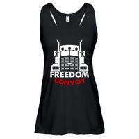 Freedom Convoy Support Truckers Ladies Essential Flowy Tank