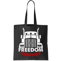 Freedom Convoy Support Truckers Tote Bag