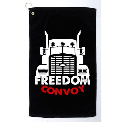 Freedom Convoy Support Truckers Golf Towel