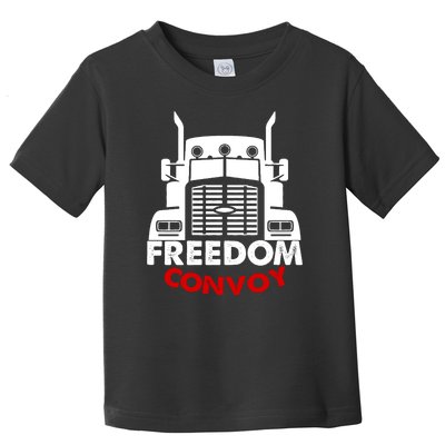 Freedom Convoy Support Truckers Toddler T-Shirt