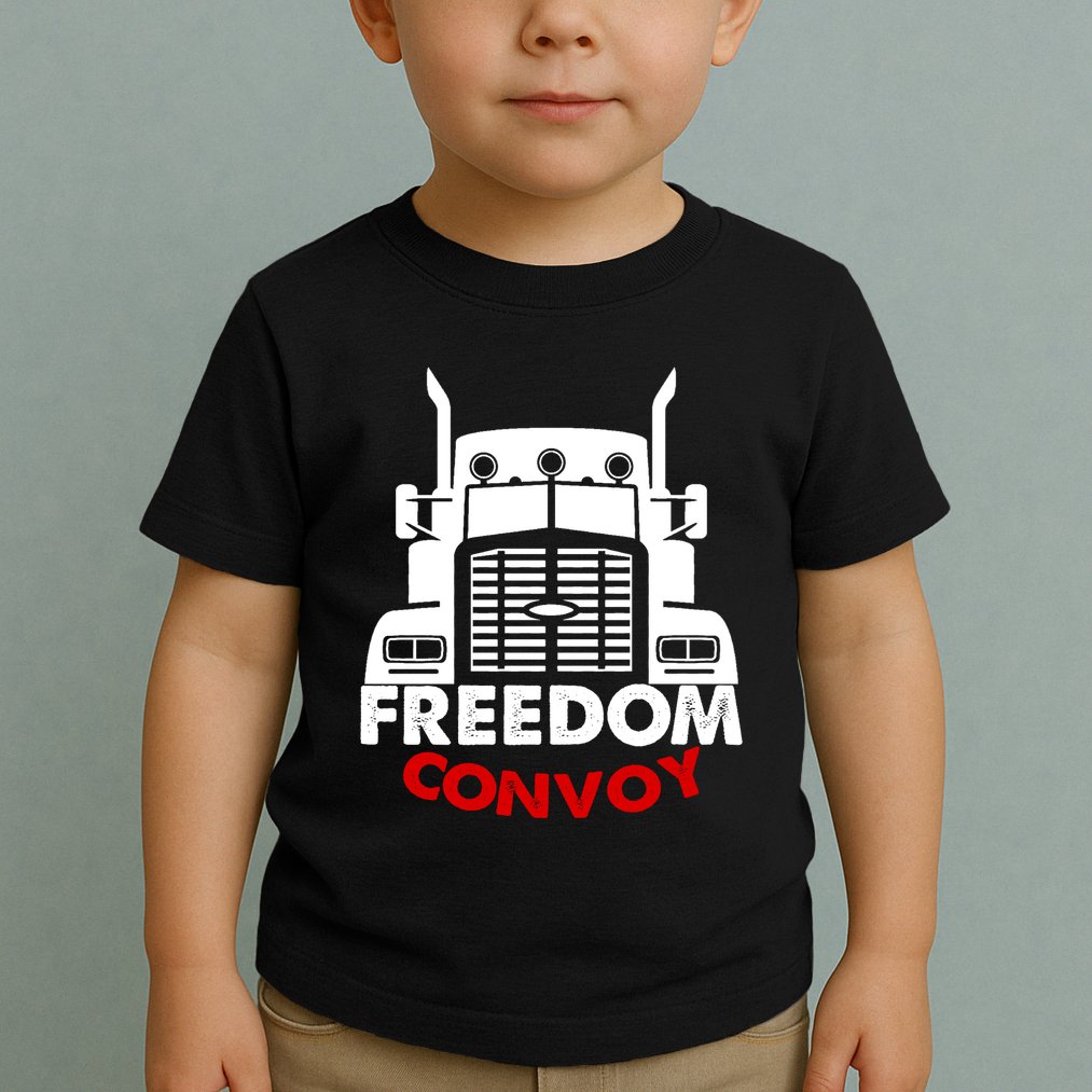 Freedom Convoy Support Truckers Toddler T-Shirt