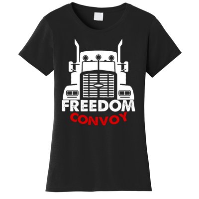 Freedom Convoy Support Truckers Women's T-Shirt