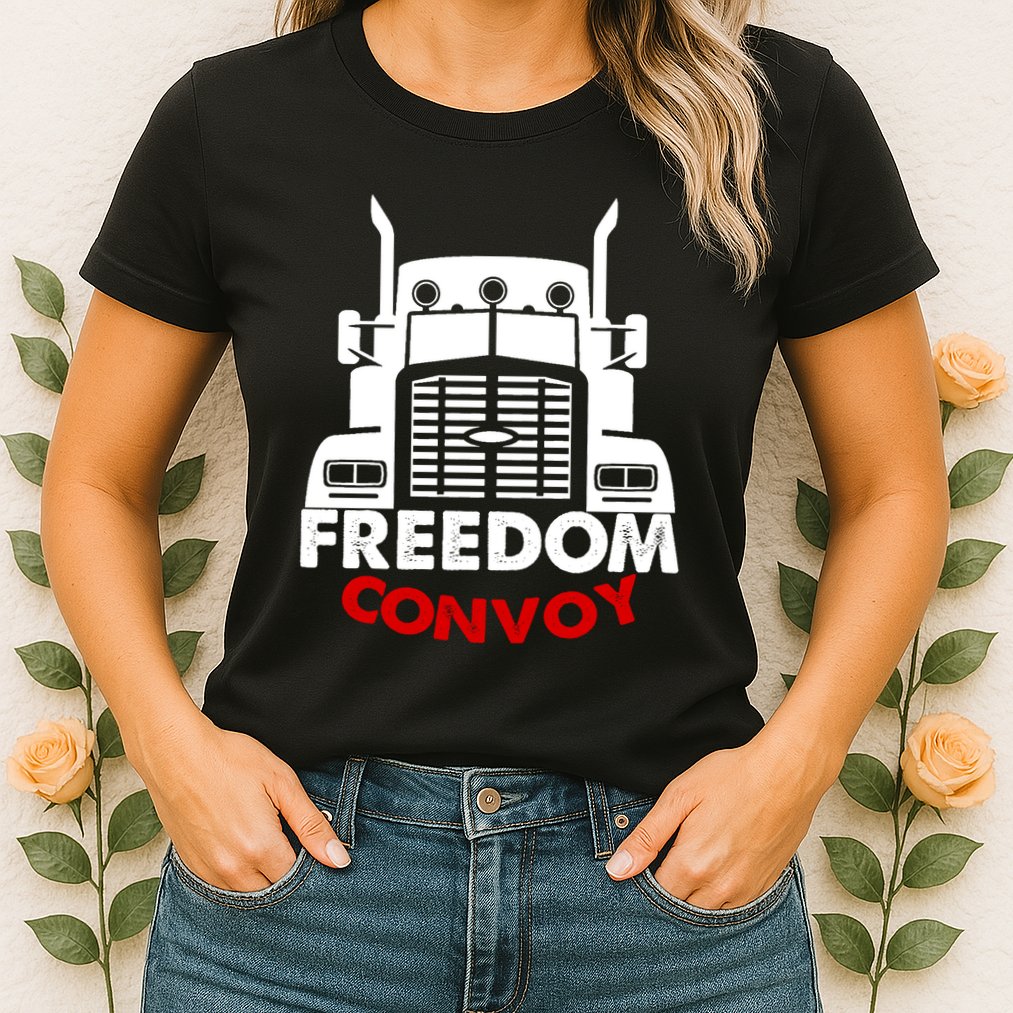Freedom Convoy Support Truckers Womens T-Shirt
