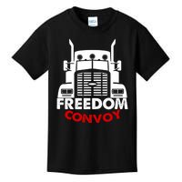 Freedom Convoy Support Truckers Kids T-Shirt