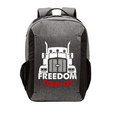 Freedom Convoy Support Truckers Vector Backpack