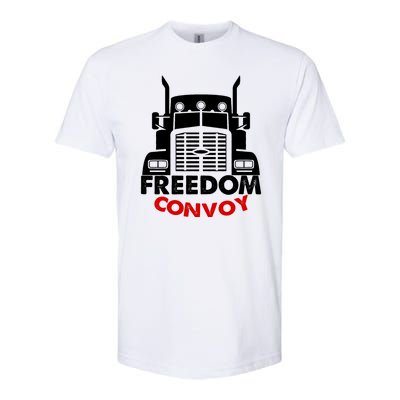 Freedom Convoy Support Truckers Softstyle CVC T-Shirt