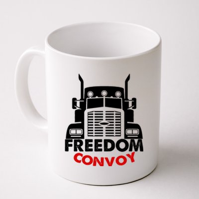 Freedom Convoy Support Truckers Coffee Mug