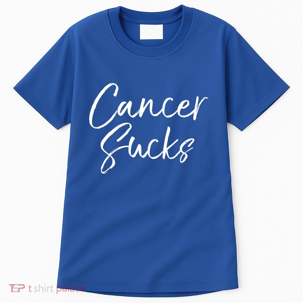 Funny Cancer Sucks Gift For Treatt Cute Cancer Sucks Cool Gift Tall T-Shirt