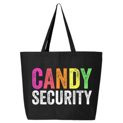 Funny Candy Security Halloween Costume 25L Jumbo Tote