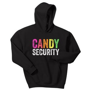 Funny Candy Security Halloween Costume Kids Hoodie