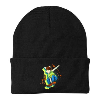 Funny Cool Skateboarding Easter Rabbit Bunny Beanie
