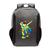 Funny Cool Skateboarding Easter Rabbit Bunny Vector Backpack