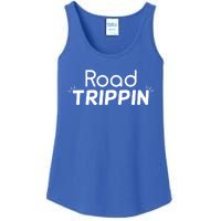 Funny Cool Sarcastic Driving Gift Road Trippin Gift Ladies Essential Tank